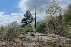 View of the summit of Mt. Caeser