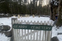 Gate at the Gearry Cemetery