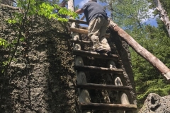 Climbing the Goodrich Rock Ladder