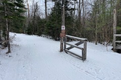 Some gates near the trail network