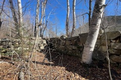 inside an old stone foundation