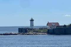 Portsmouth Harbor Lighthouse and Fort. Constitution