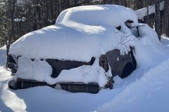 Old abandoned car