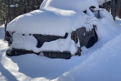 Old abandoned car