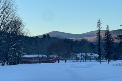 Jackson XC covered bridge sitting in the shadows