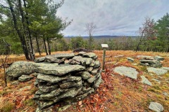 View point and stone structure