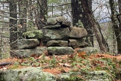 Summit Cairn where the fire tower once stood