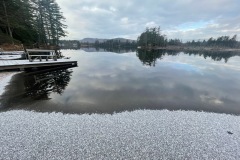 Frosty view of Mirror Lake