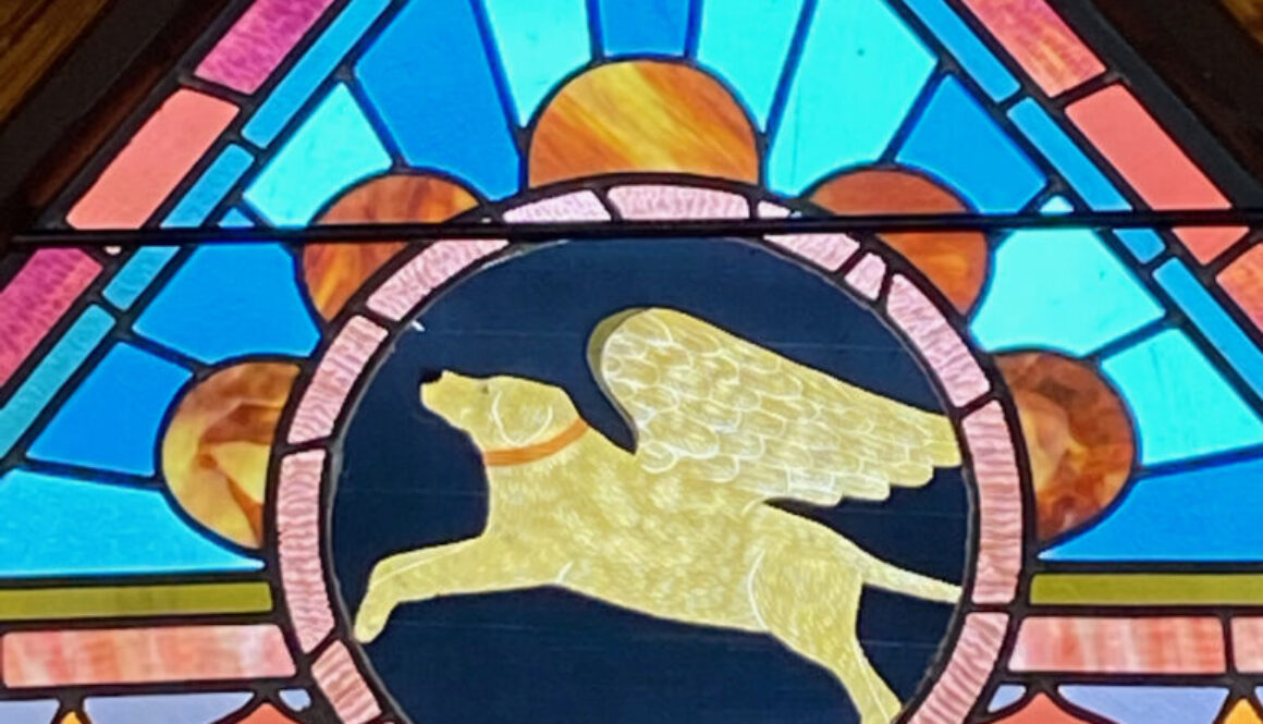 Dog Mountain Stained Glass