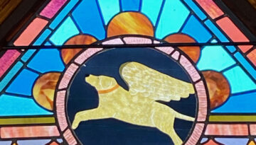 Dog Mountain Stained Glass