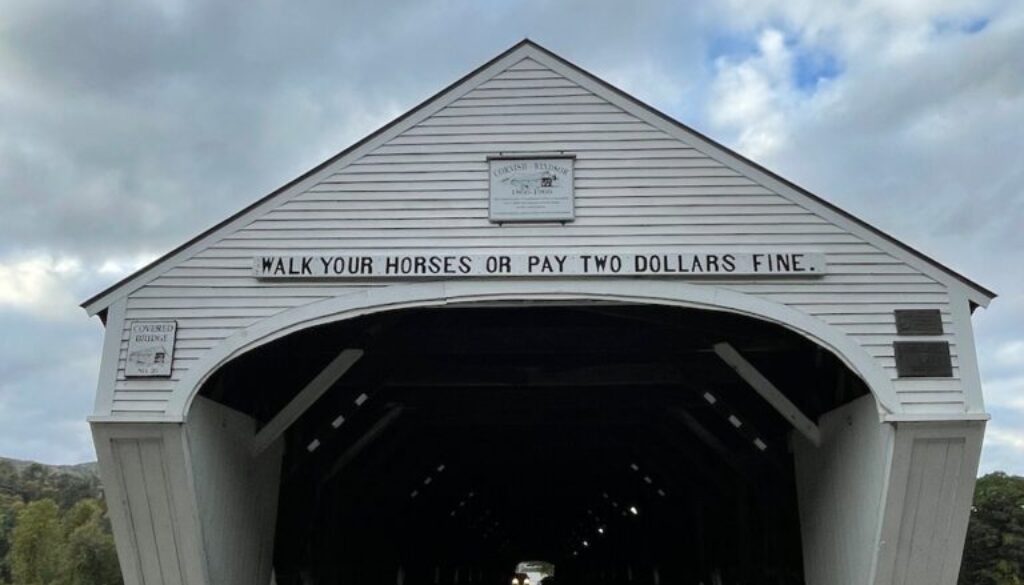 Cornish-Windsor Covered Bridge Front