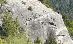 Standing on Elephant Head Rock